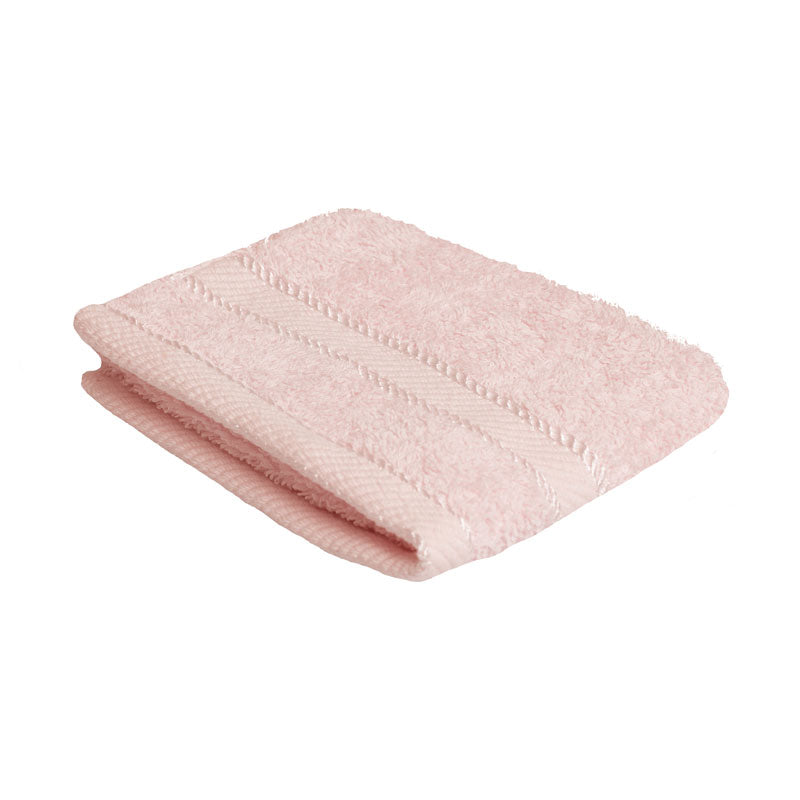 Soft and Absorbent 100% Cotton Baby Pink Face Wash Towels