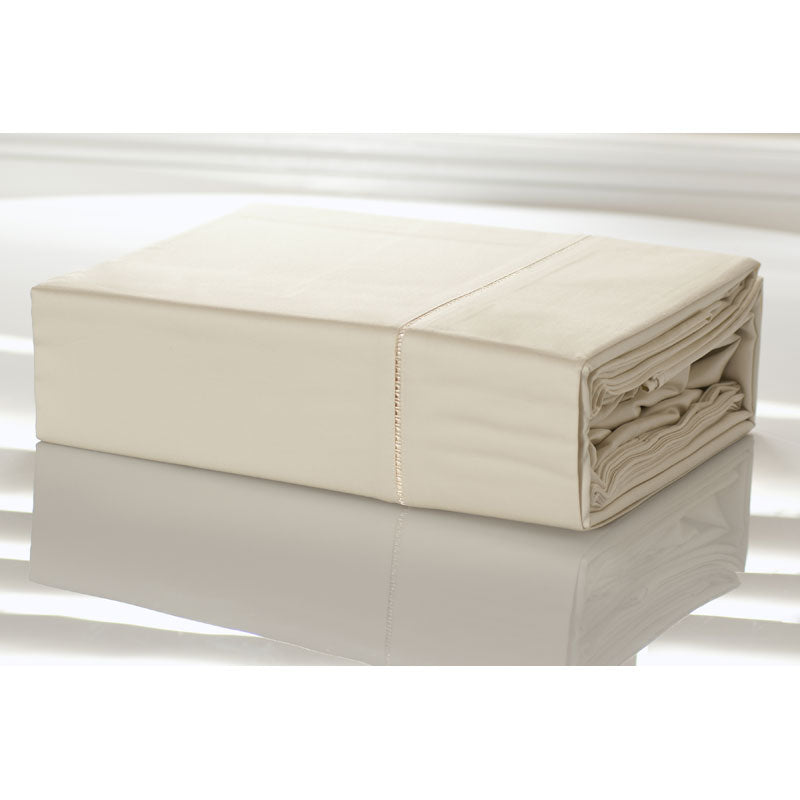 Luxurious 1100TC 100% Egyptian Cotton Cream Queen Bed Sheet Set