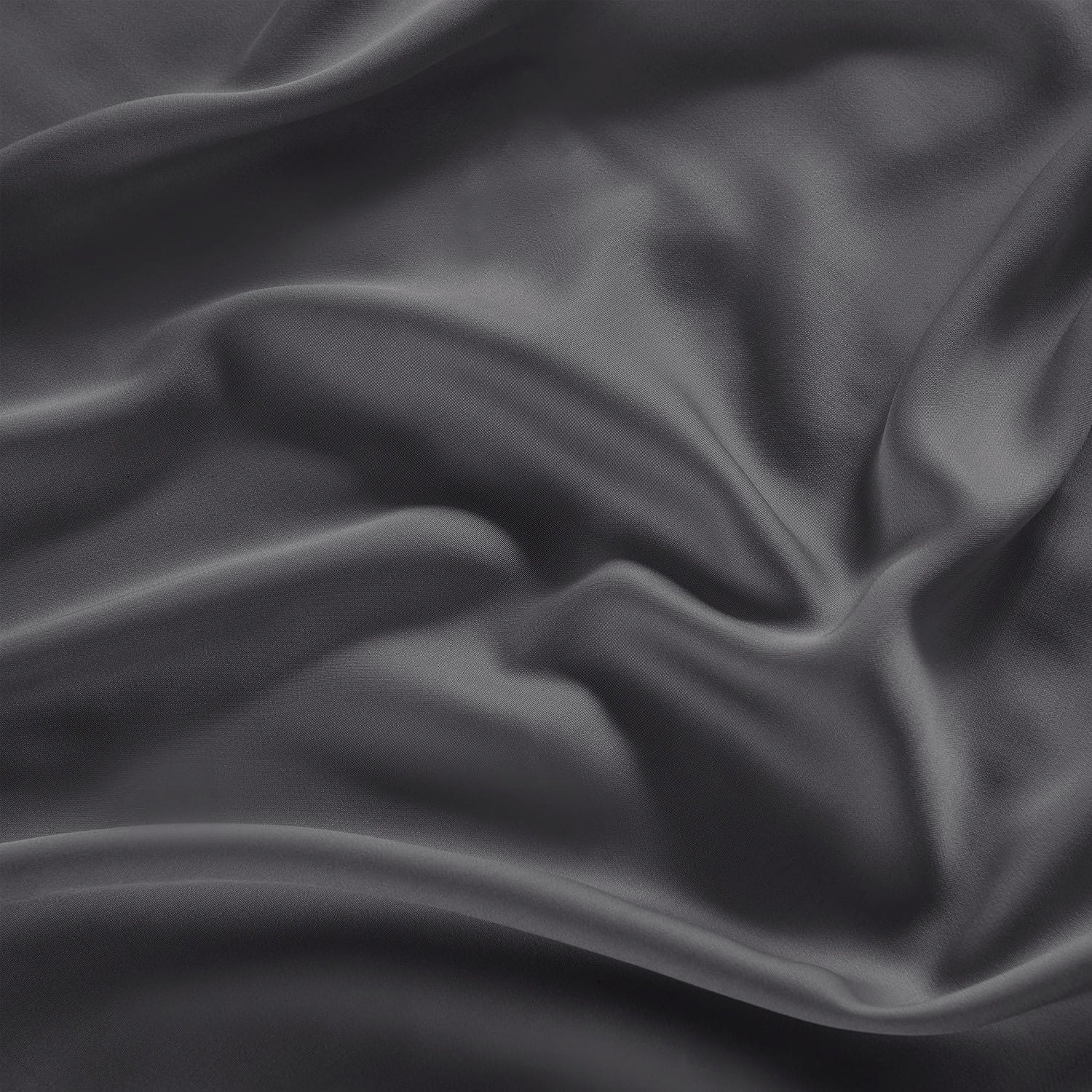Double Bed 400TC 100% Bamboo Sheet Set in Charcoal Color