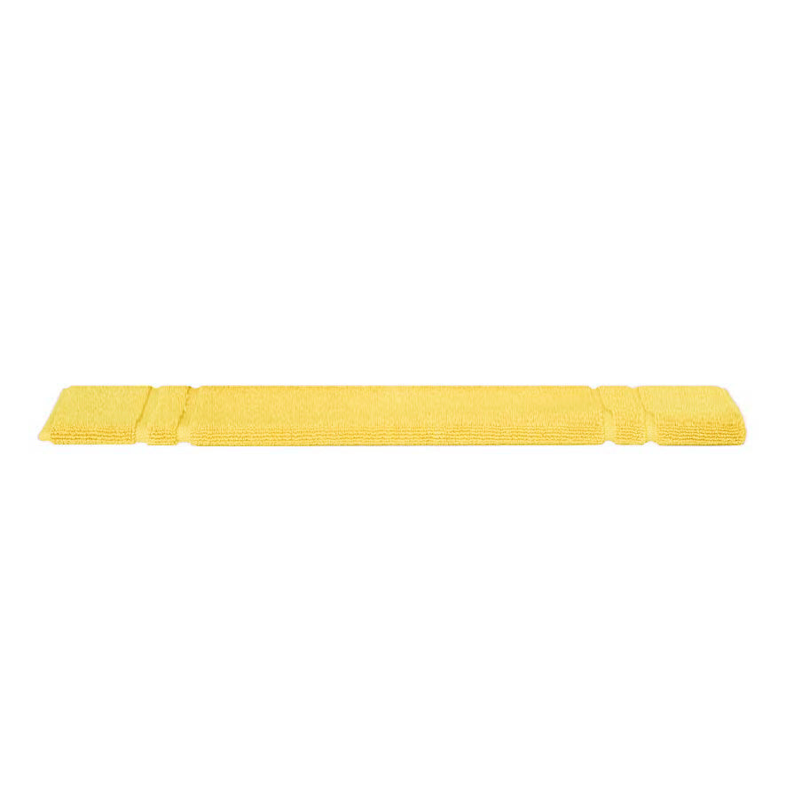 100% Pure Combed Cotton Bath Towels in Vibrant Yellow | Soft and Absorbent Bathroom Mat
