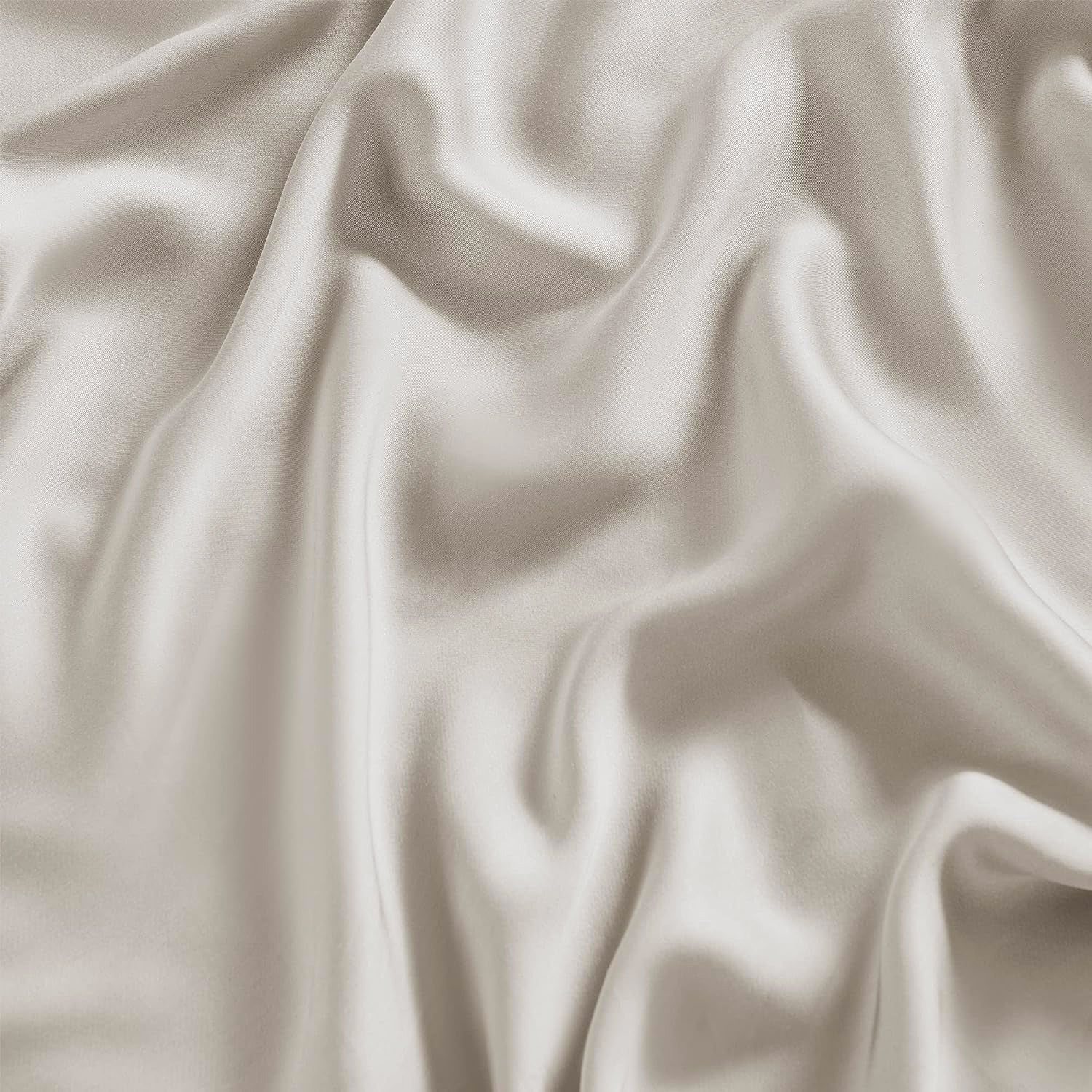 High - Quality 100% Bamboo Latte - Colored Sheet Set with 400 Thread Count for Double Bed