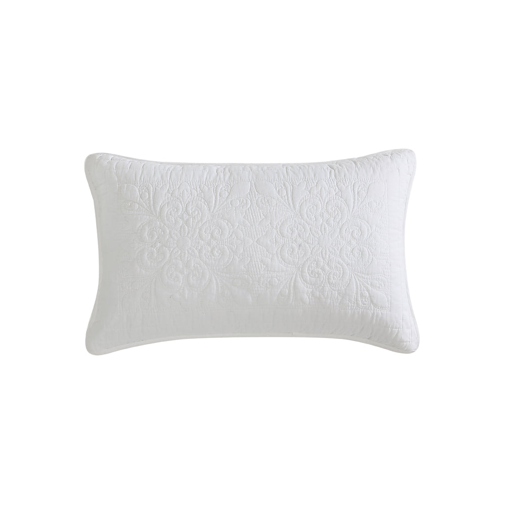 Aerin's Exquisite Ivory Breakfast-style Filled Decorative Cushion