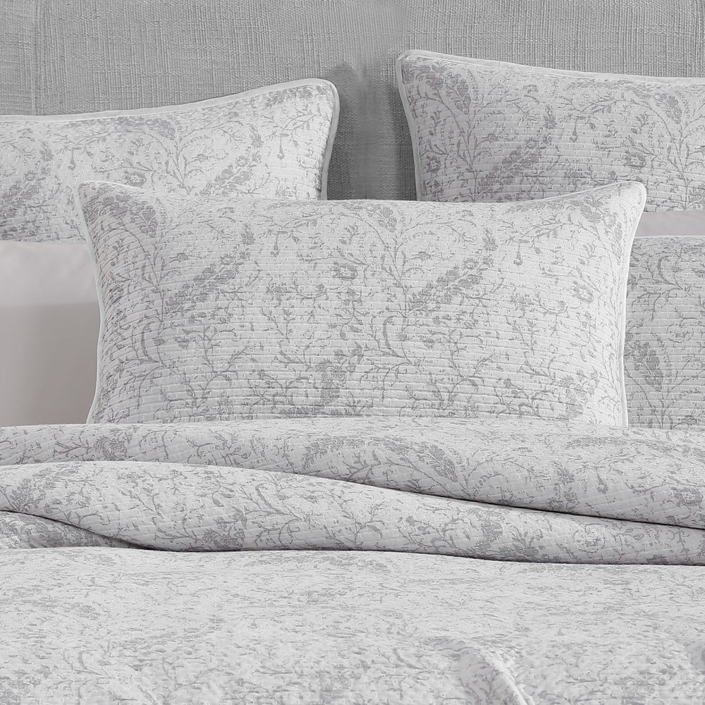 Exquisite Wren Ash Bed Coverlet for Queen or King Size Beds, Part of the Private Collection