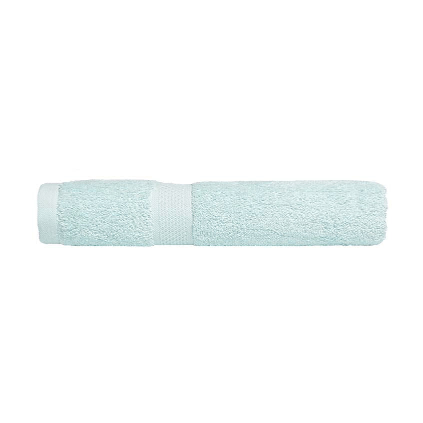 Soft Aqua 100% Combed Cotton Hand Towels for a Luxurious Bathroom