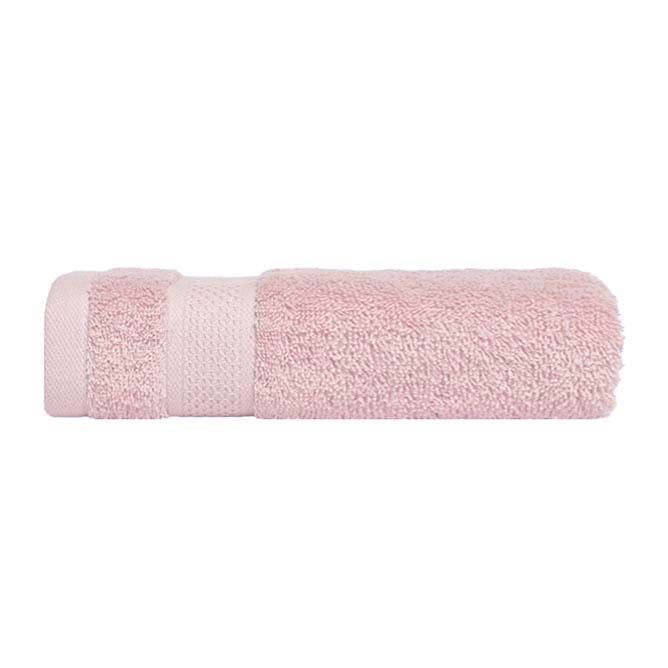 Soft 100% Combed Cotton Baby Pink Bath Towels for a Cozy Bathroom