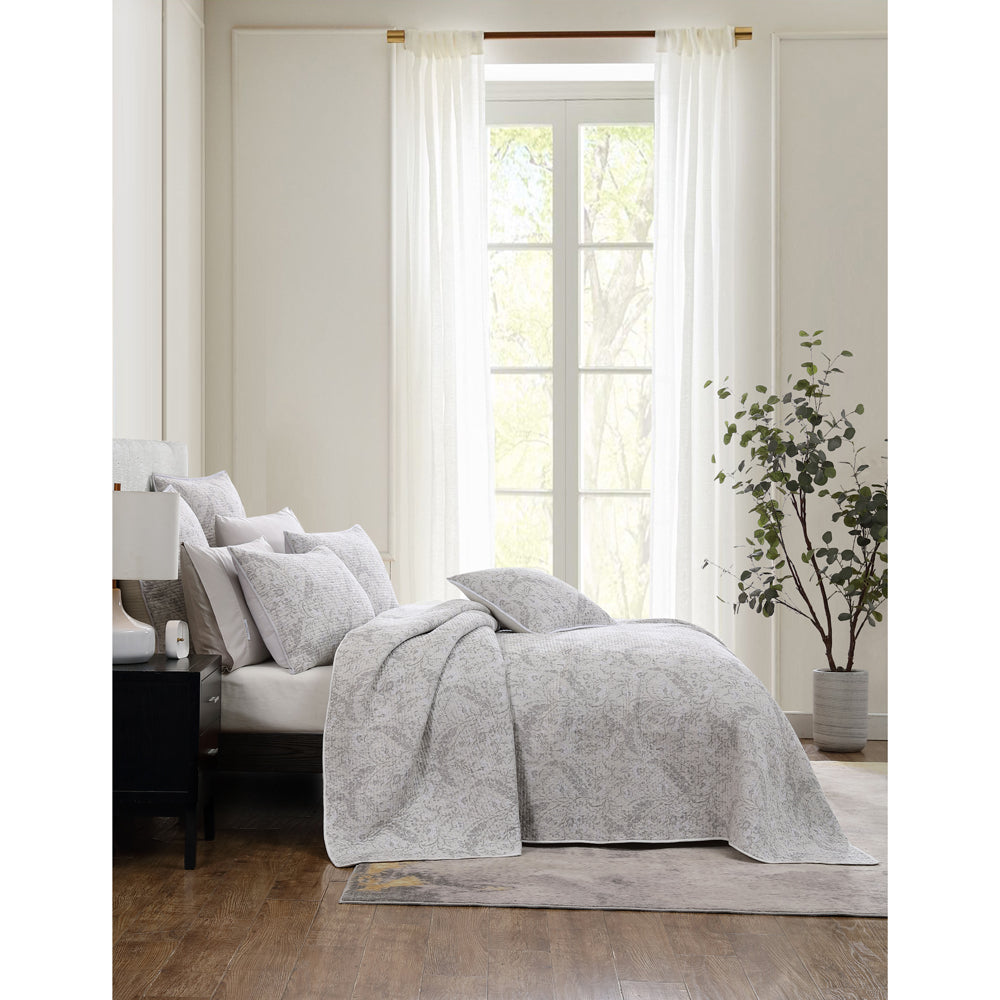 Exquisite Wren Ash Bed Coverlet for Queen or King Size Beds, Part of the Private Collection