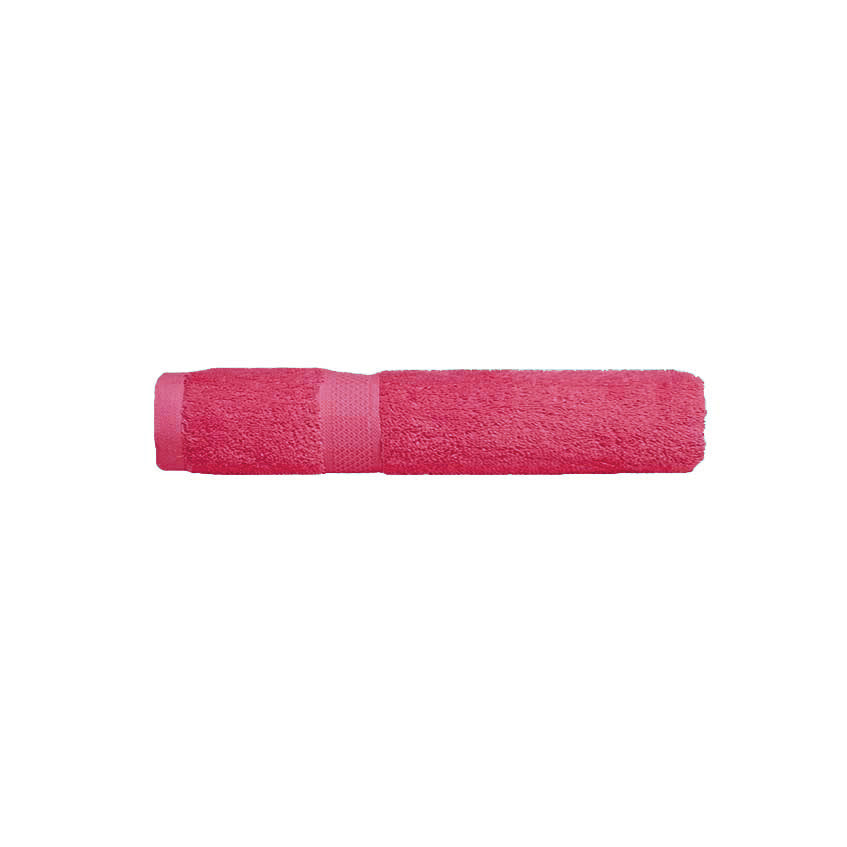 100% Combed Cotton Luxury Fuchsia Face Wash Towels for Bathroom Refresh