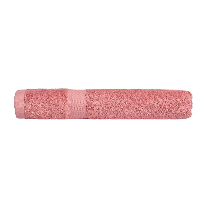 Luxurious 100% Combed Cotton Hand Towel in Rose Pink