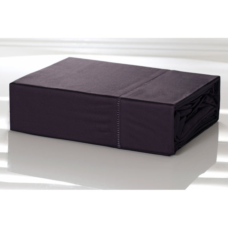 1100TC 100% Egyptian Cotton Queen Sheet Set in Luxurious Eggplant Color