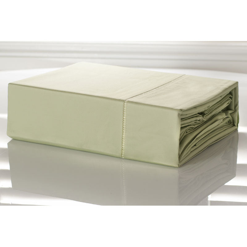 Luxurious 1100TC Green 100% Egyptian Cotton King Bed Sheet Set