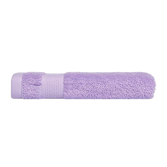 Luxurious 100% Combed Cotton Lilac Hand Towels for a Bathroom Upgrade