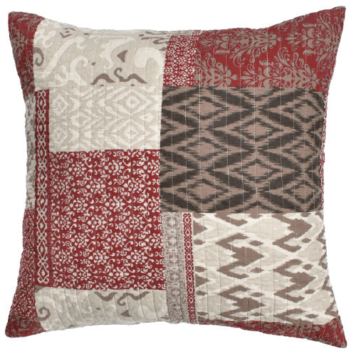Exquisite Aberdeen-style European Cotton Pillowcase with Captivating Patchwork Design