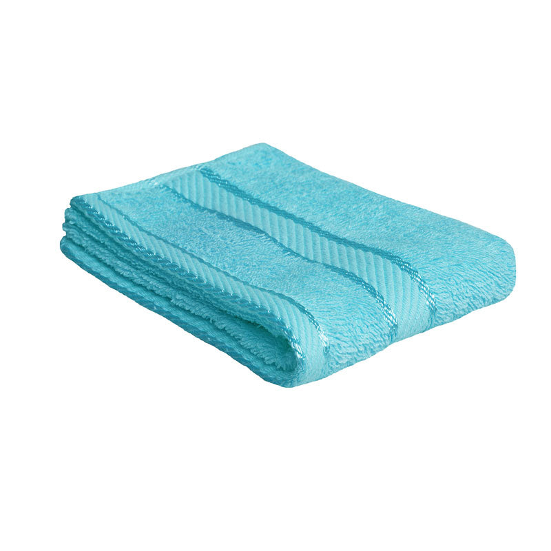 Soft and Absorbent 100% Cotton Turquoise Face Washers