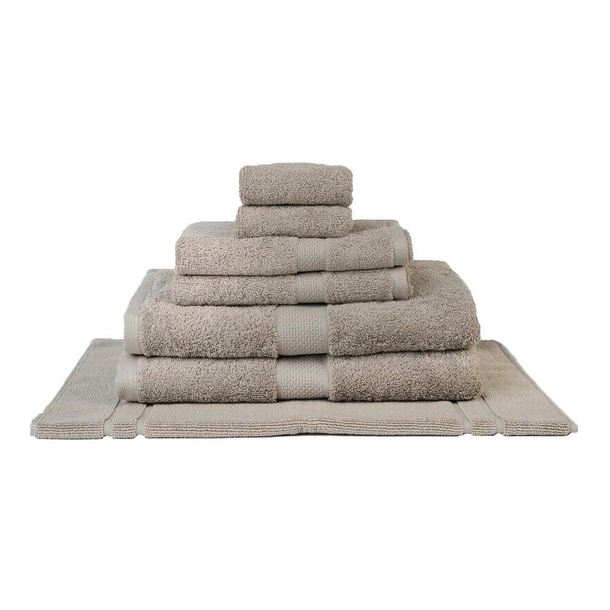 High - Quality 100% Combed Cotton Linen 7 - Piece Luxury Bath Towel Set