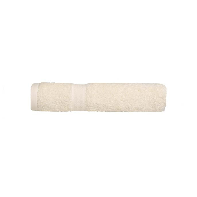 100% Combed Cotton Luxury Cream Face Wash Towels for Bathroom Refreshment