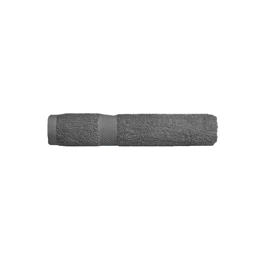 High - Quality 100% Combed Cotton Facial Towels in Charcoal Color