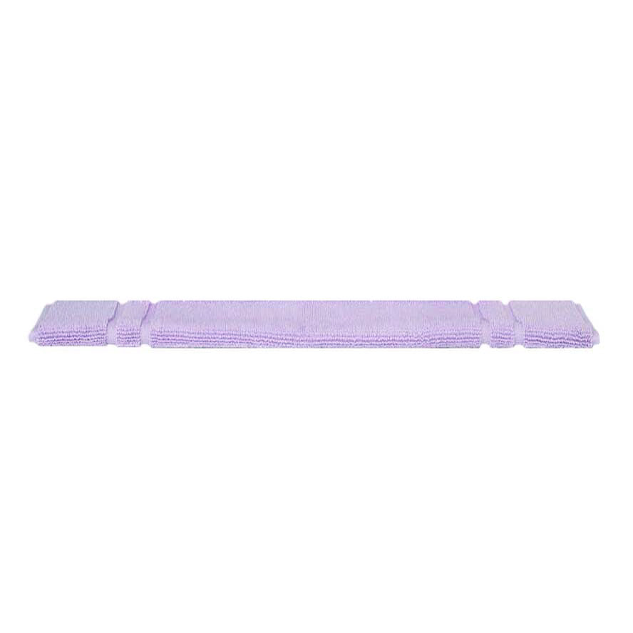 Soft 100% Combed Cotton Lilac Bath Towel and Mat Set