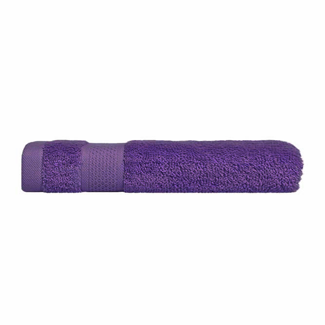 100% Combed Cotton Luxury Purple Hand Towels for Bathroom Refresh