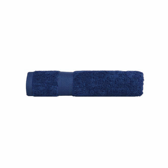 100% Pure Combed Cotton Navy Face Wash Towels - Ideal for Bathroom Refreshment