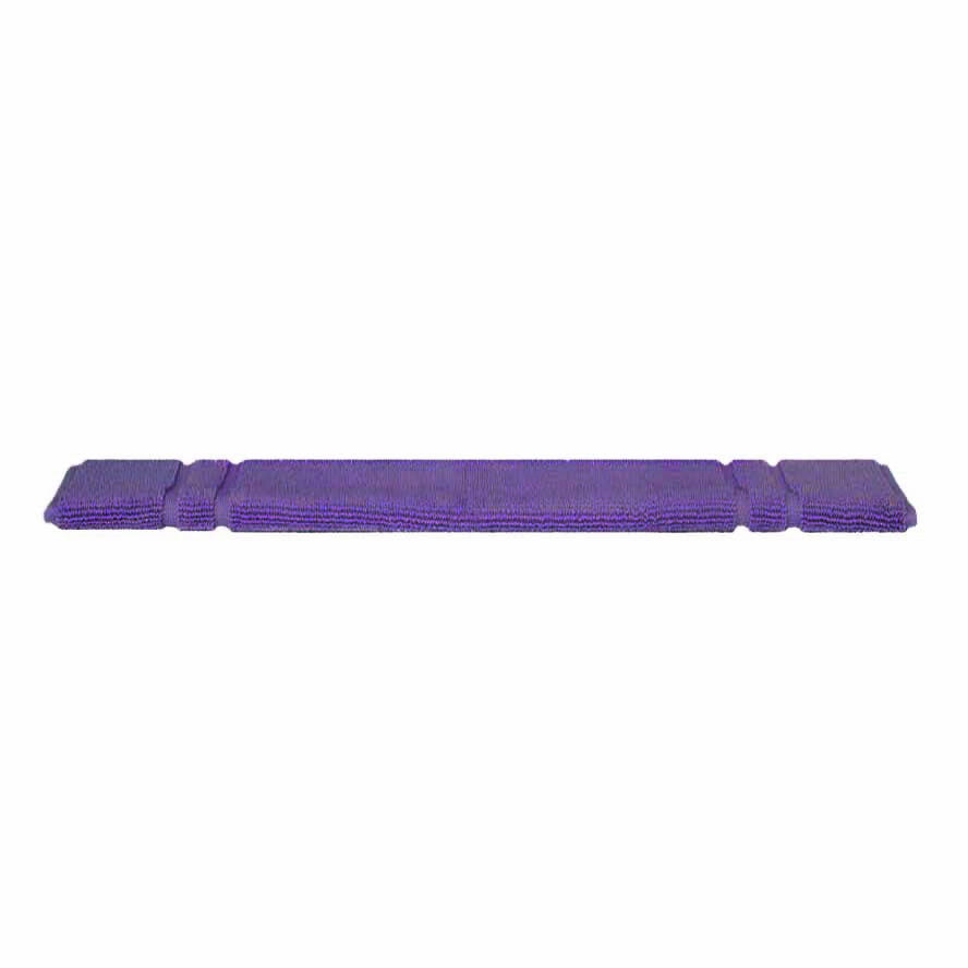 Luxurious 100% Combed Cotton Purple Bath Towel and Mat Set