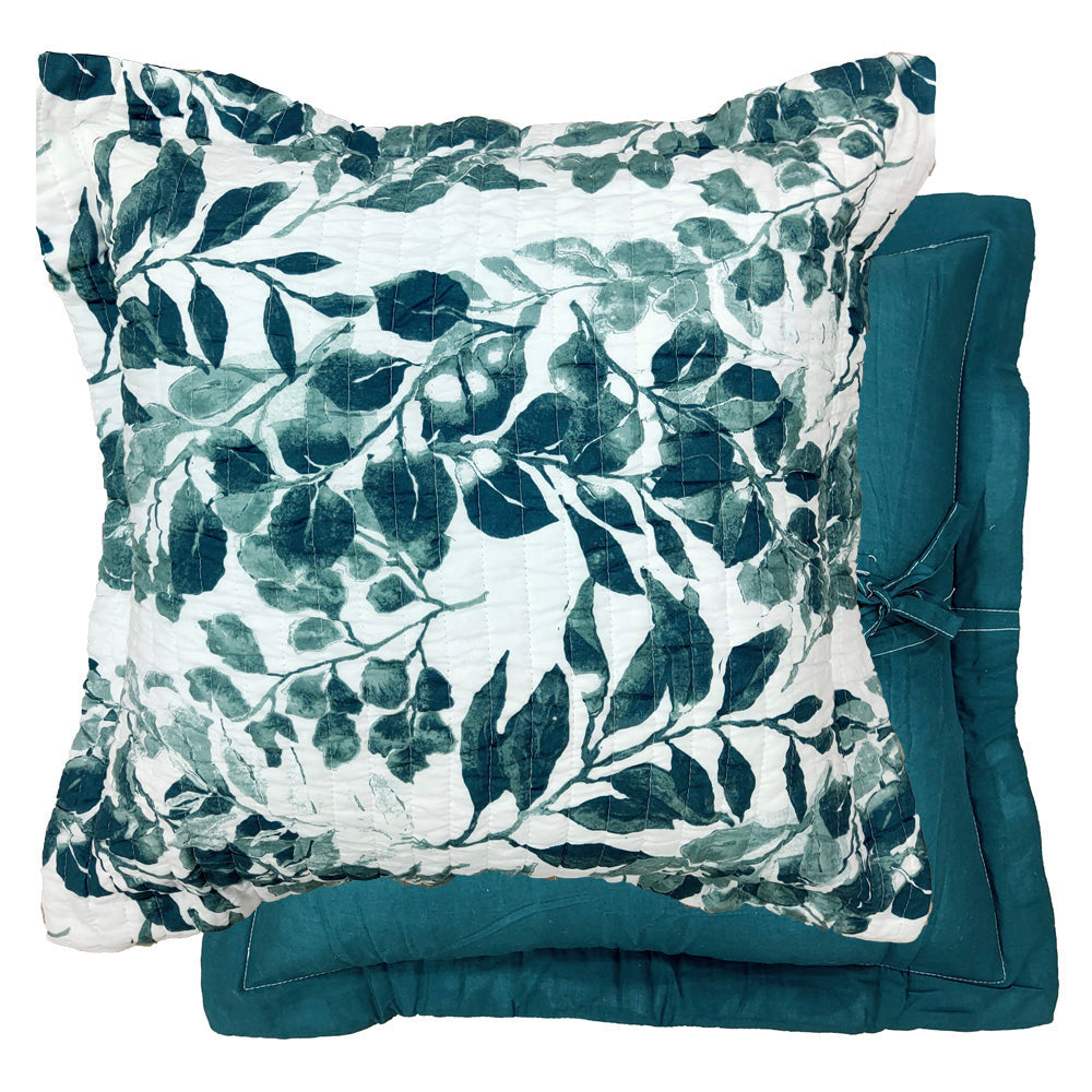 European Willow Whispers Pillowcase with Stunning Leaf Design