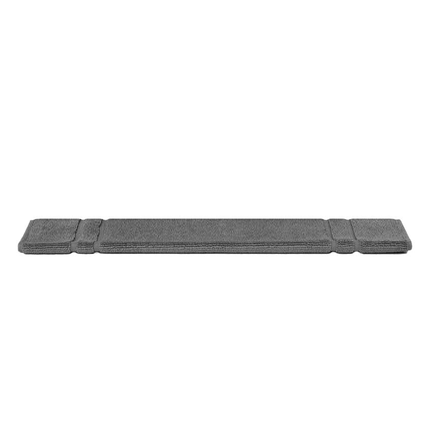 100% Pure Combed Cotton Charcoal Bath Towel and Mat Set for Bathroom Upgrades