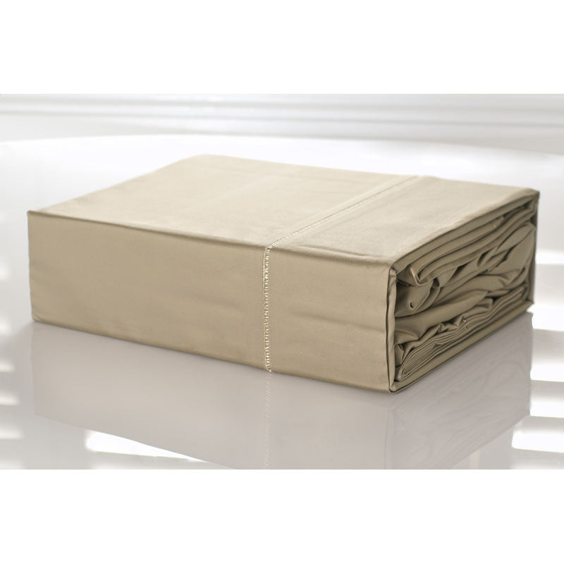 Premium 100% Egyptian Cotton Bed Sheet Set with 1100 Thread Count Linen Doeskin for King-Sized Beds