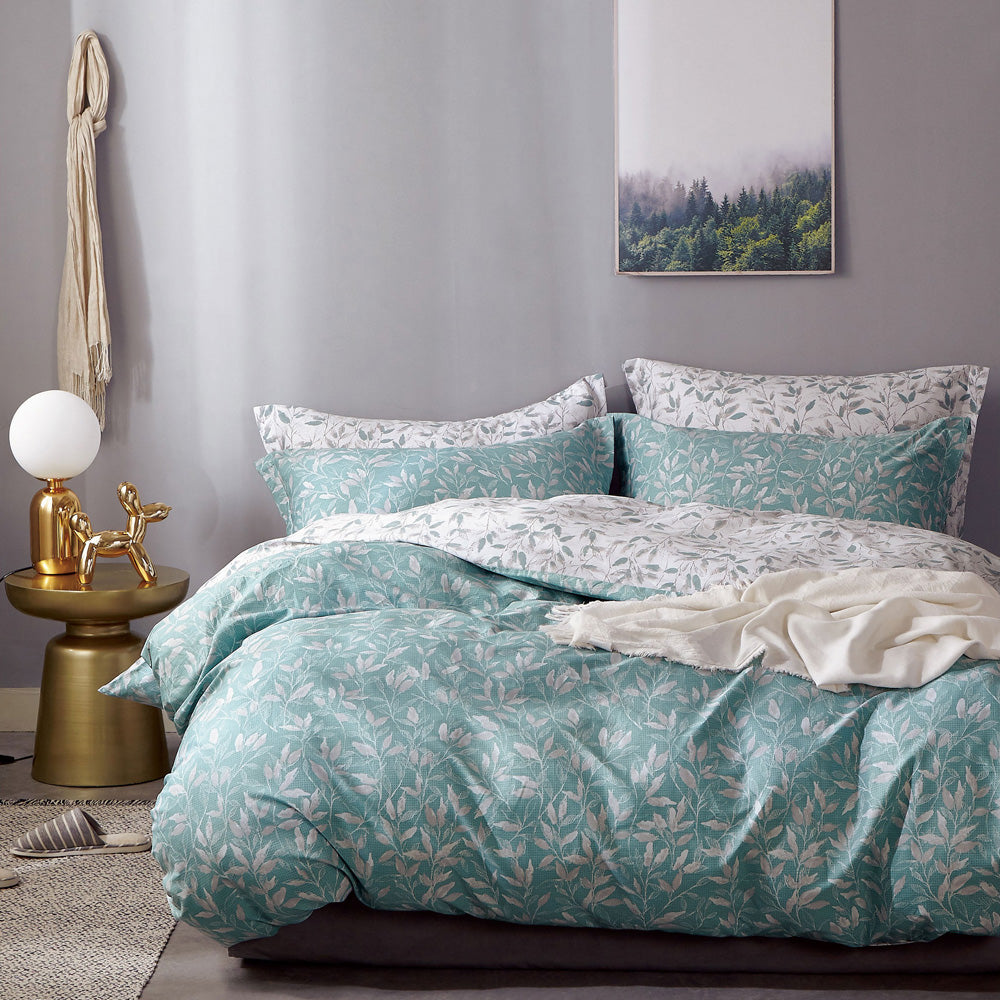 Queen Size Willow Bed Quilt Cover Set for a Dreamy Bedroom Decor