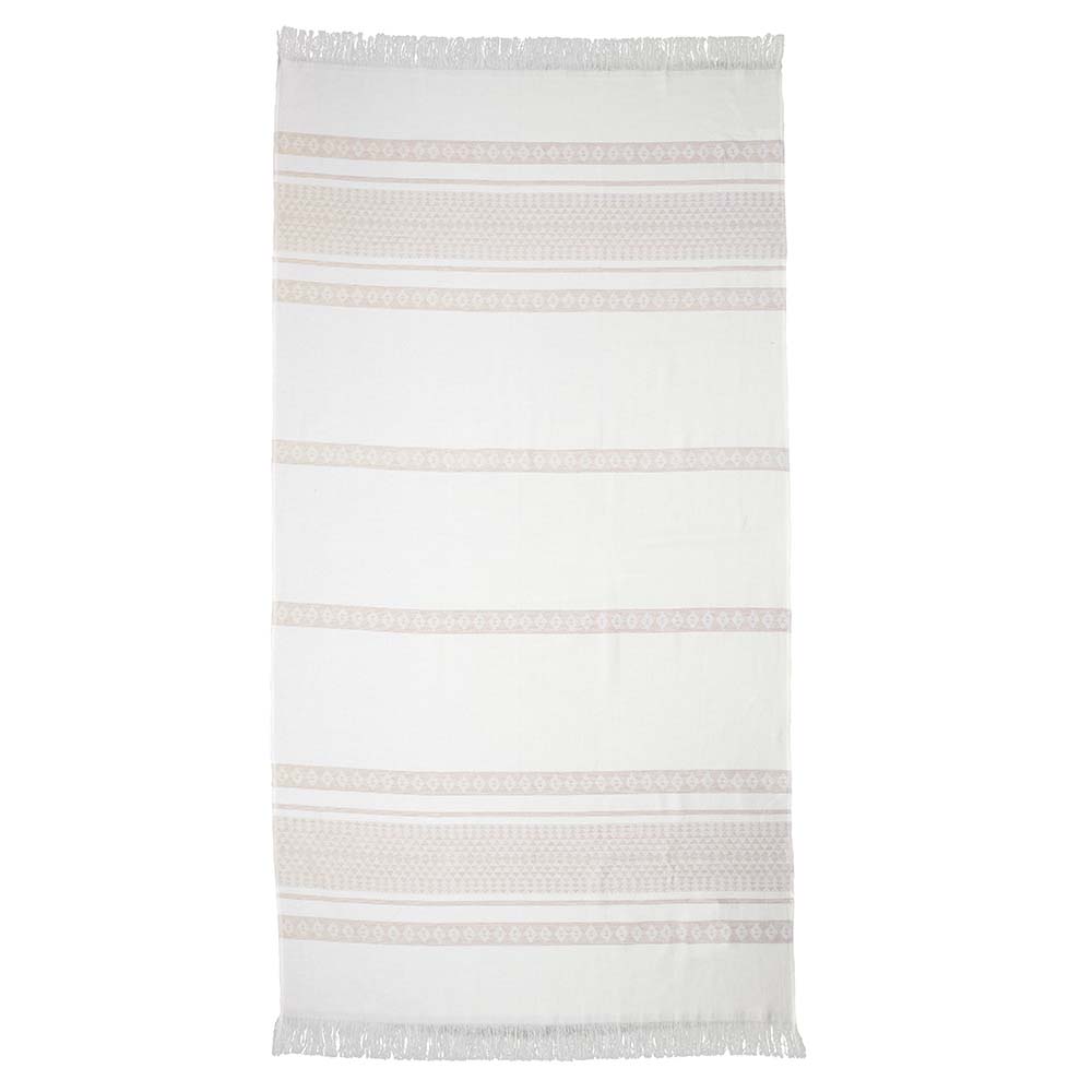 Ardor Yaz Clay Colored Luxury Designer Beach Towel for Summer