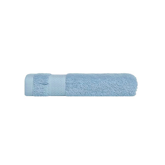 Soft and Absorbent 100% Combed Cotton Sky Blue Face Wash Towels