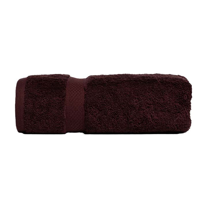 100% Combed Cotton Luxury Chocolate Bath Towel Sheet for Bathroom Upgrade