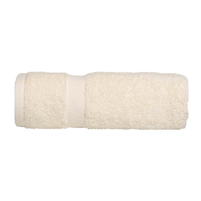 Luxurious 100% Combed Cotton Cream Bath Sheet for a Refreshing Bathroom Upgrade