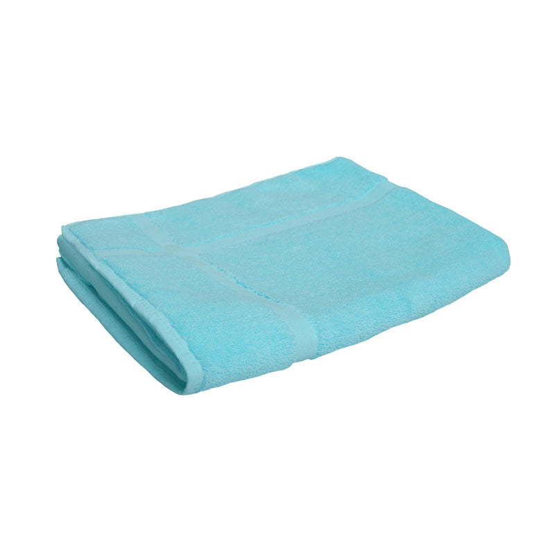 High - Quality 100% Cotton Turquoise Bathroom Bath Mats for Daily Use