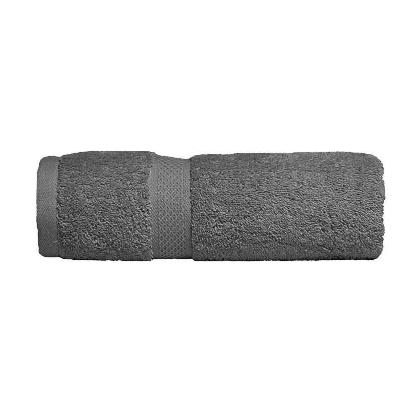 Luxurious 100% Combed Cotton Charcoal Bath Towel Sheets