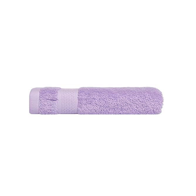 Luxurious 100% Combed Cotton Lilac Face Wash Towels