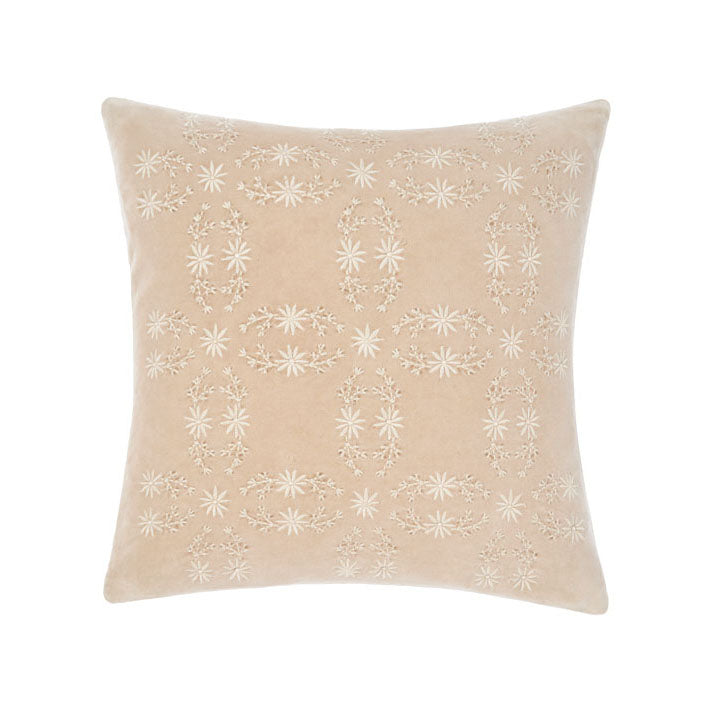Abigail Sand Filled Square Cushion with Vintage Charm