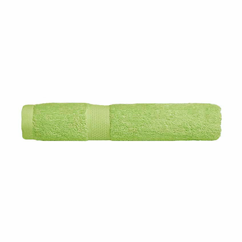 100% Pure Combed Cotton Hand Towels in Vibrant Lime Color