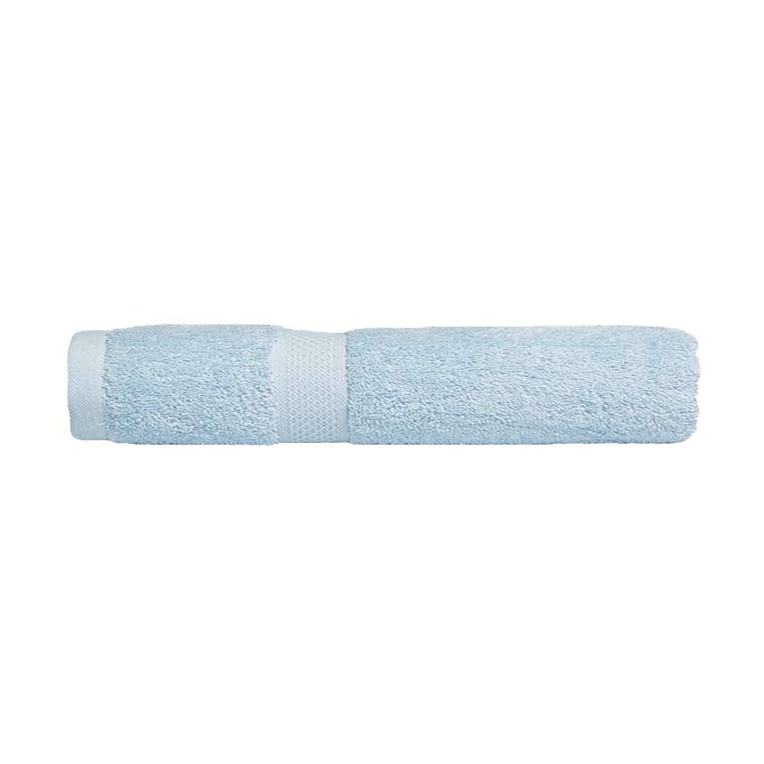 Luxurious 100% Combed Cotton Hand Towel in Baby Blue Shade
