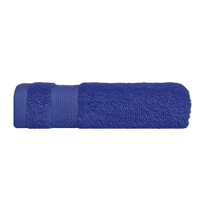 Luxurious 100% Combed Cotton Royal Blue Bath Towels for a Soft Touch