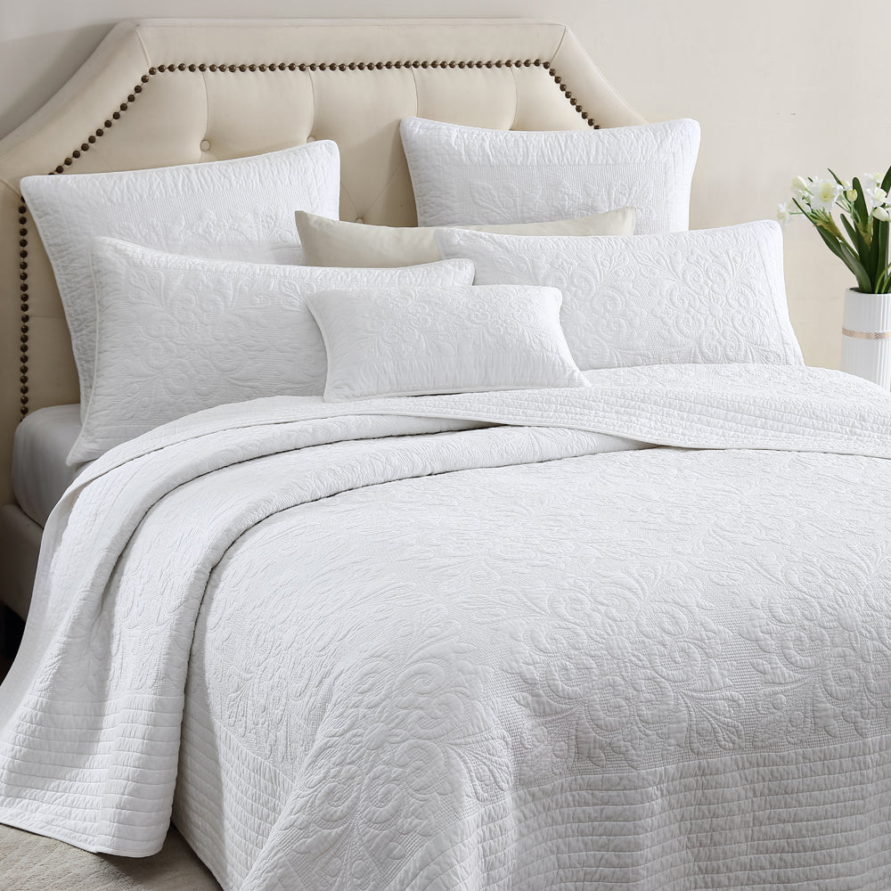 Aerin's Exquisite Ivory Breakfast-style Filled Decorative Cushion