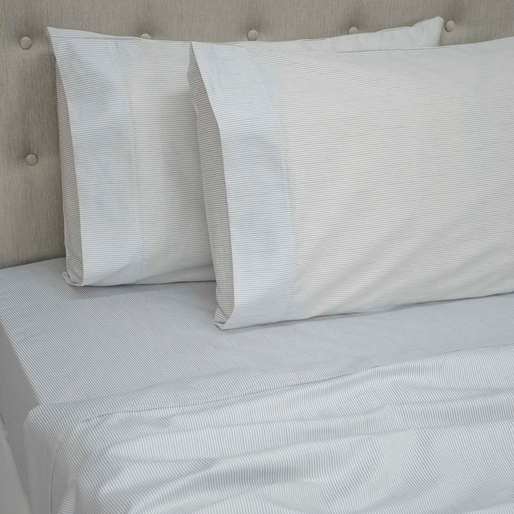 Ada Premium 1000 Thread Count Cotton Rich Bed Sheet Set for King Size Bed in White