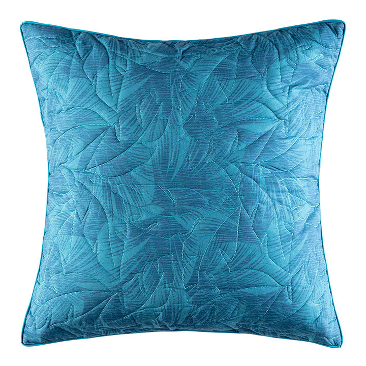 Aleora Tropical Cotton Percale Multi European Quilted Pillowcase