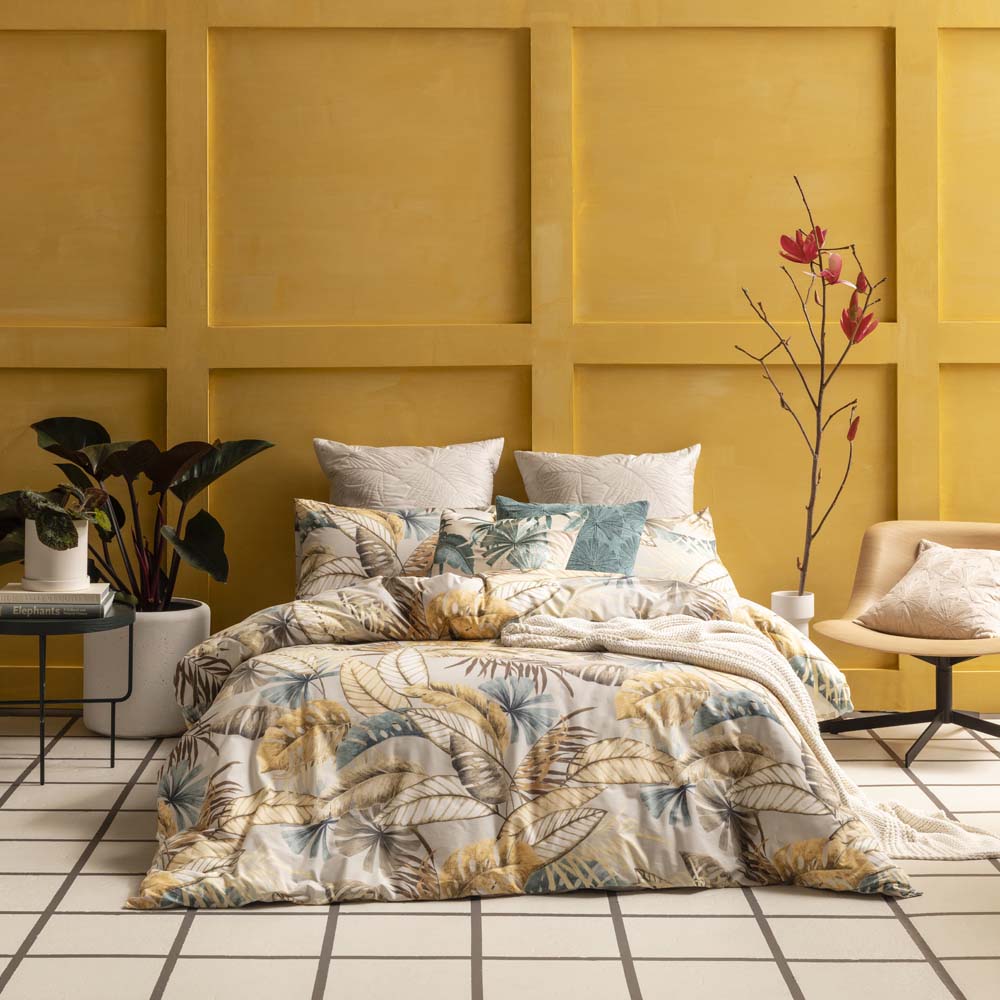 Amazonian Multi - Pattern Double Bed Quilt Cover Set for Cosy Sleep