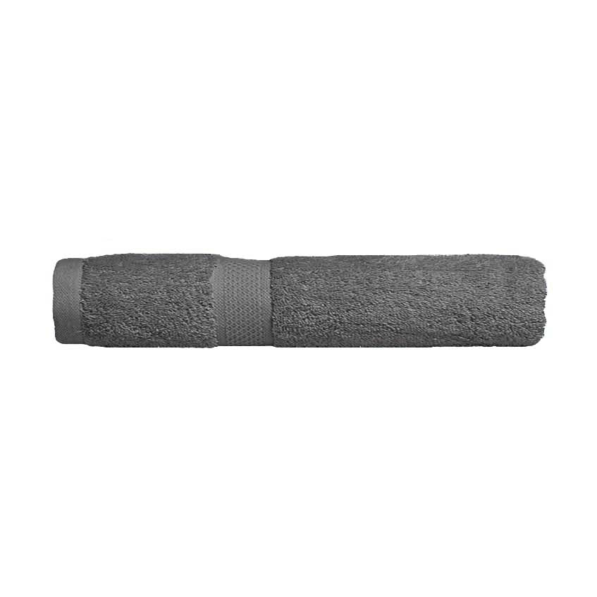 Luxurious 100% Combed Cotton Hand Towel in Charcoal Shade