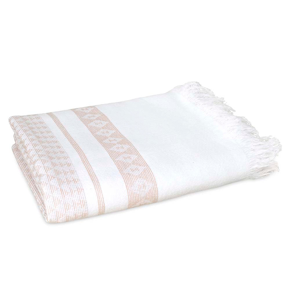 Ardor Yaz Clay Colored Luxury Designer Beach Towel for Summer