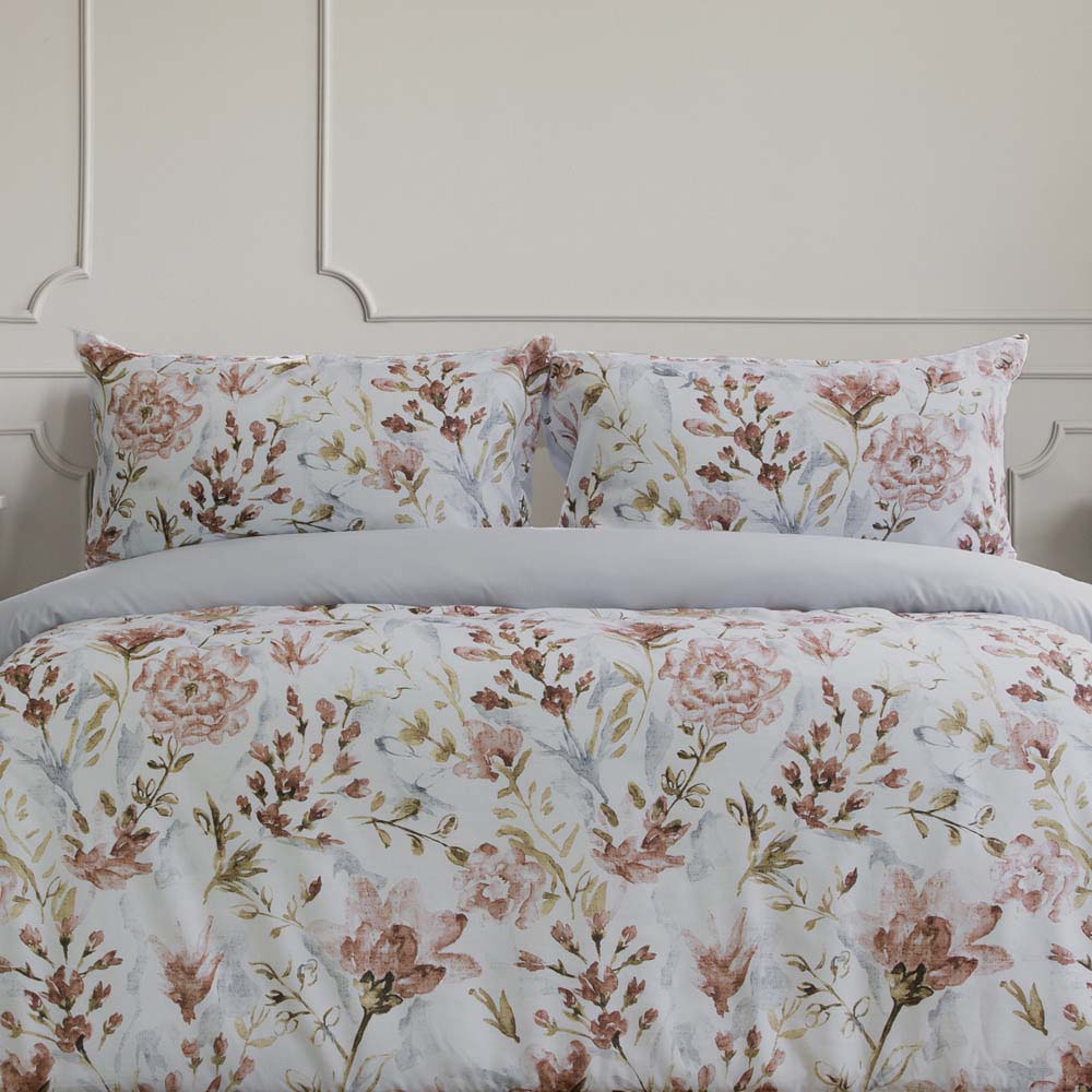 King Size Ardor Boudoir Rhea Multi - Patterned Quilt Cover Set for Bed