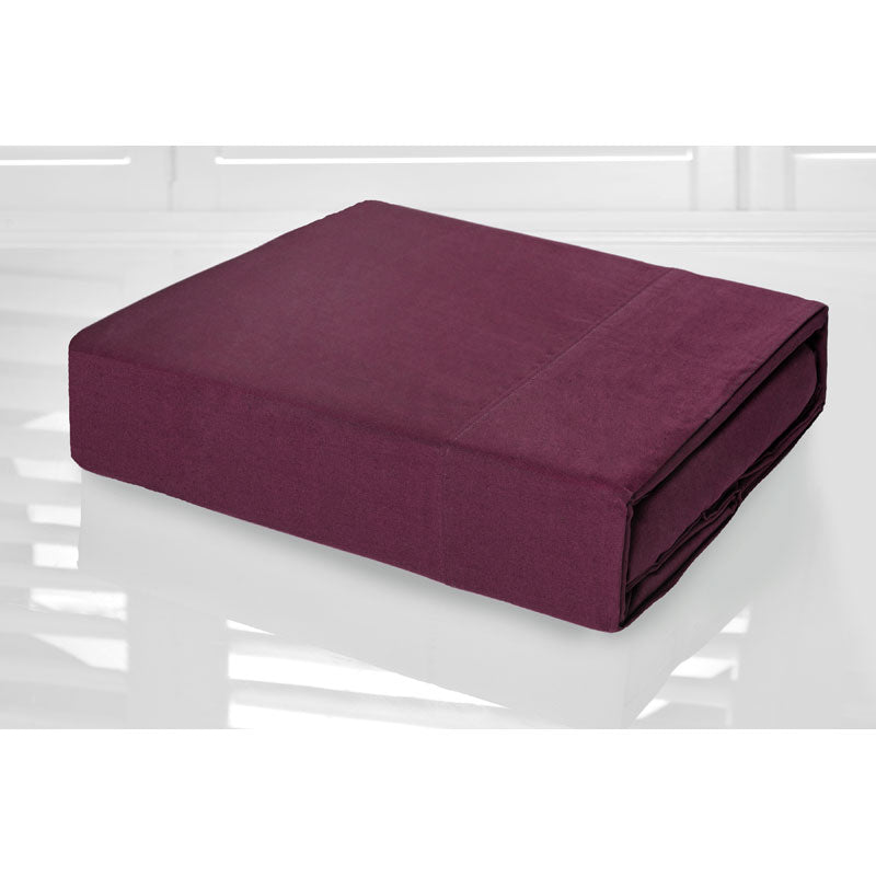 Single Bed Shiraz 225TC Easy - Care Percale Sheet Set