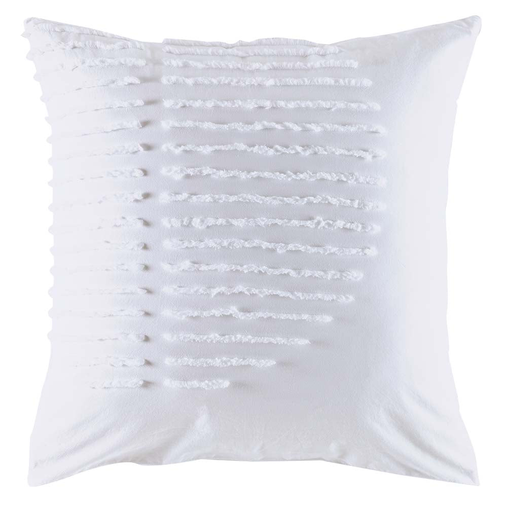 European-style Barlow White Luxury Pillowcase for Bedroom Decor