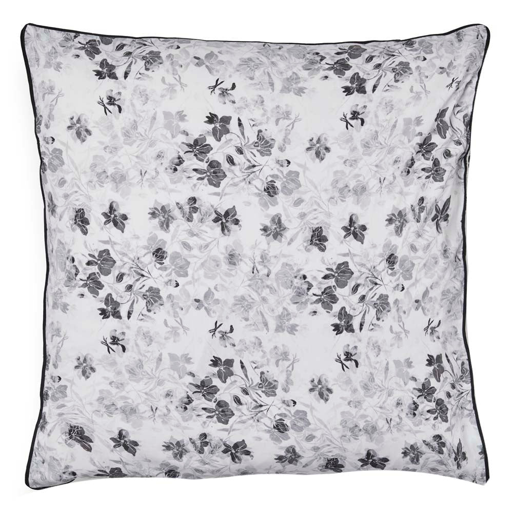 Stylish Dendy Black European-Sized Decorative Pillowcase