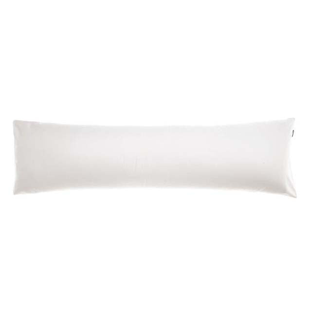 100% Cotton 500TC Augusta White Body Pillowcase with Elegant Design